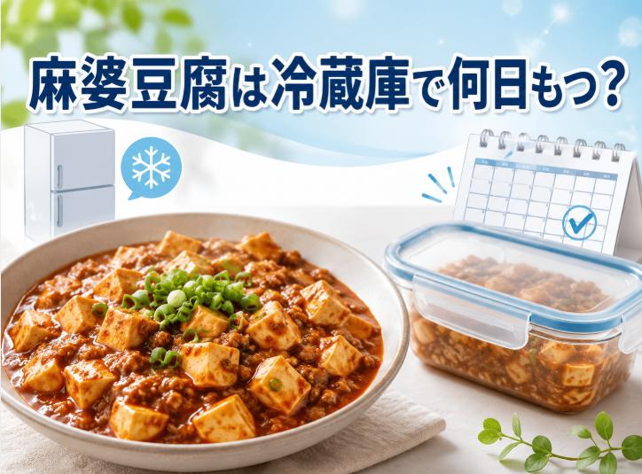 麻婆豆腐は冷蔵庫でどのくらい日持ちする?正しい保存方法を徹底解説